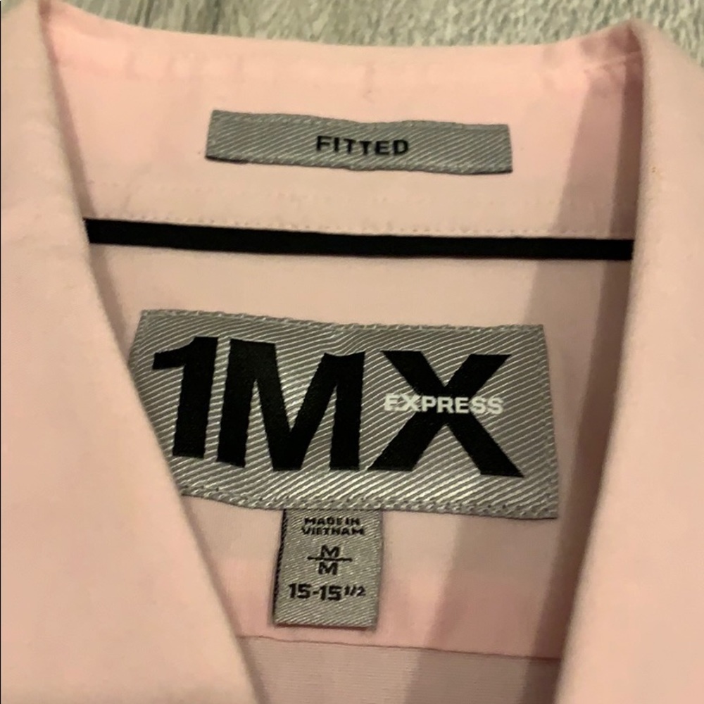 Pink Express 1MX fitted button down dress shirt - Picture 5 of 10